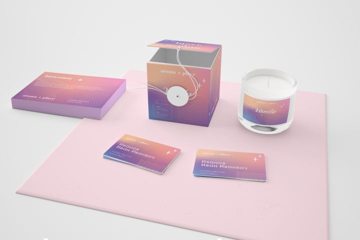 Айдентика бренда свечеварения