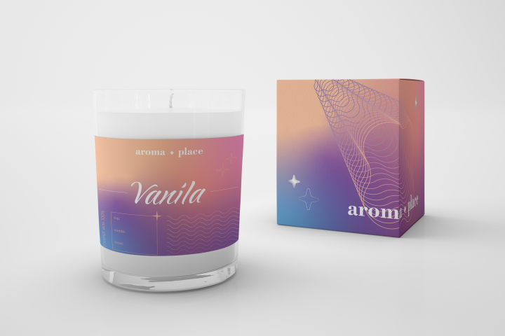 Упаковка свечи