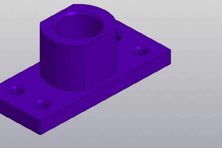 Деталь в Компас 3D