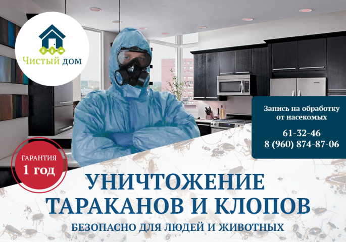 Баннер для сайта Чистый дом