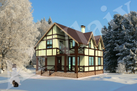 Коттедж в п. "Сосновый бор", Свердловская область