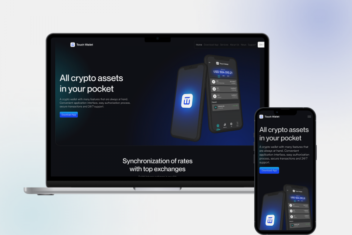Разработка дизайна в Figma и верстка сайта в Webflow