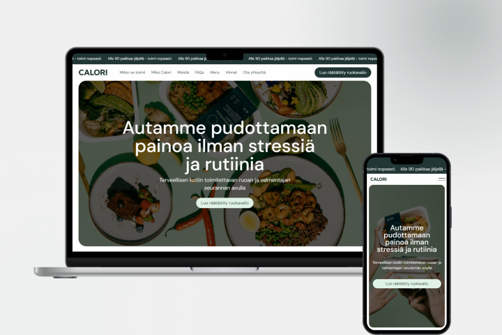 Верстка сайта в Webflow + мульти-степ квиз с BMI калькулятором