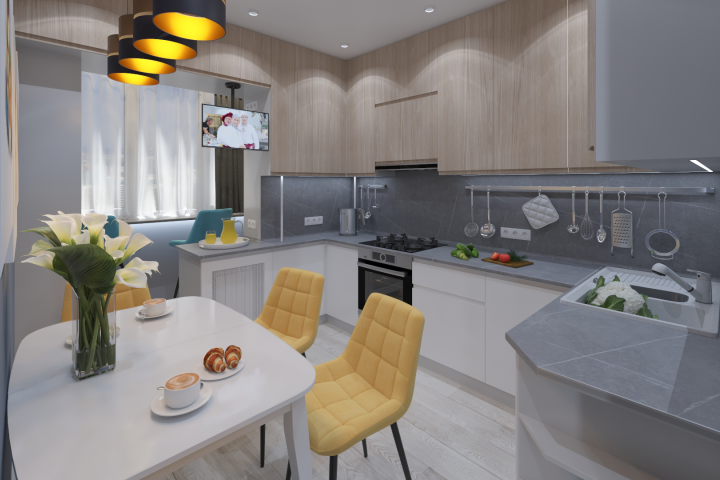 2х Комнатная квартира в Геленджике.