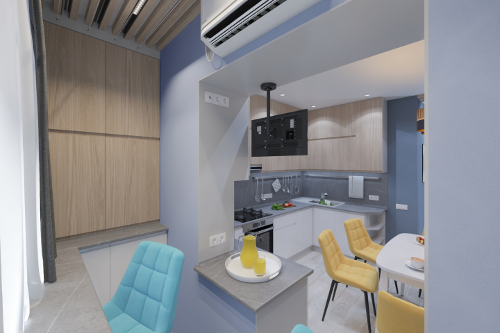 2х Комнатная квартира в Геленджике.