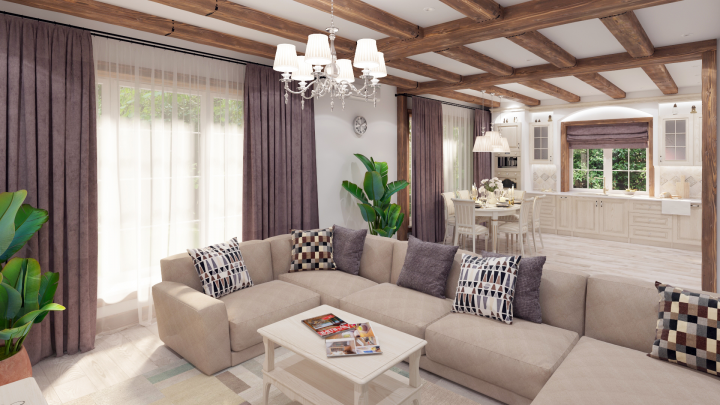 Загородный дом. Подмосковье.