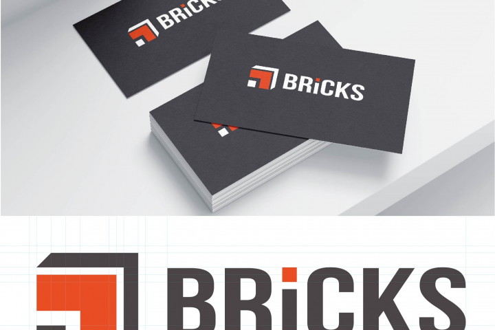 Фирменный стиль для компании Bricks