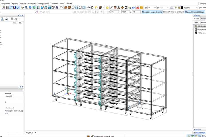 Мебель чертежи