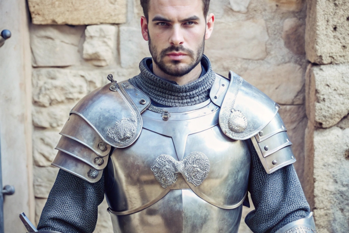 рыцарь в доспехах