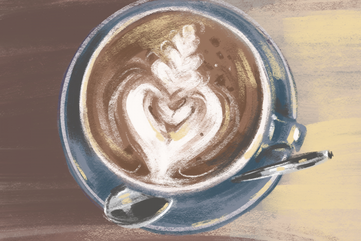 Иллюстрации для кофейни