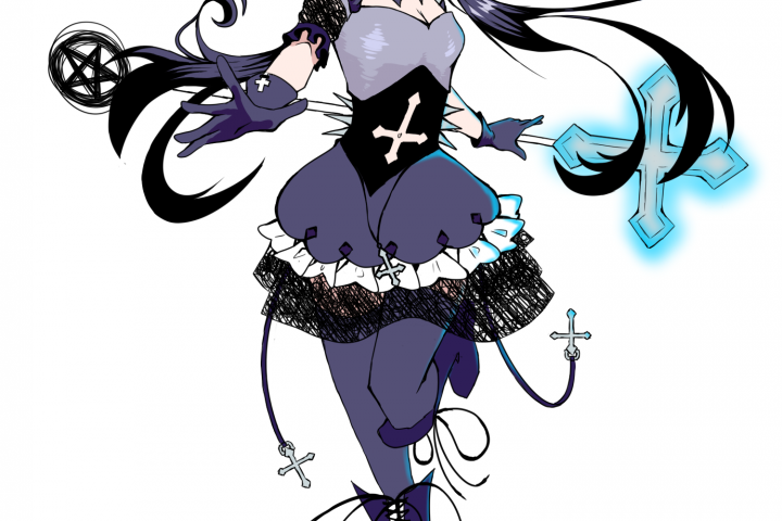 Дизайн персонажа для комикса про девочек - волшебниц