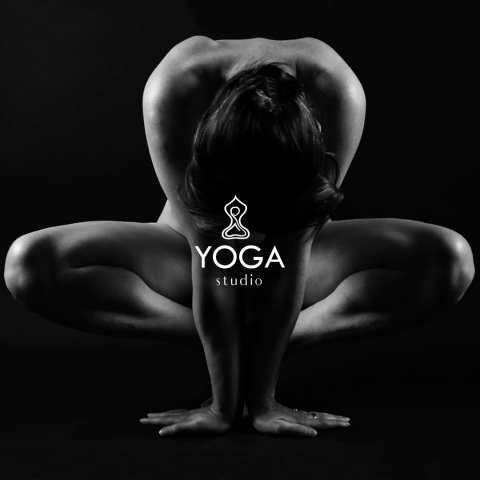 логотип для студии йоги