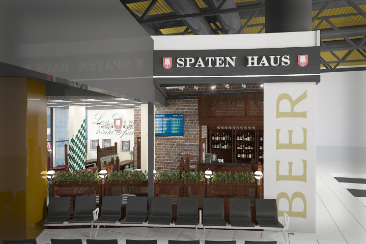 Международный аэропорт «Шереметьево» Терминал С "SPATEN HAUS"