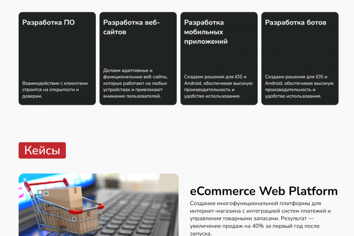 TechVortex - IT-студия полного цикла