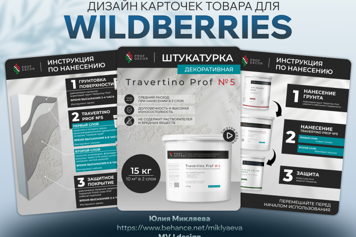 Инфографика - Штукатурка