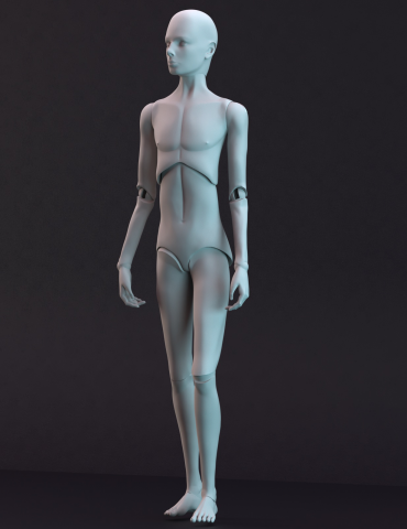 Шарнирная кукла