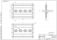 Изолятор соединителя шинопровода (Компас)