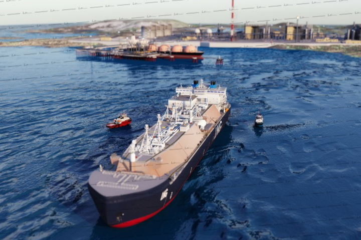 3D-моделирование Морского порта