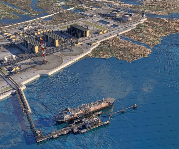 3d-моделирование морского порта