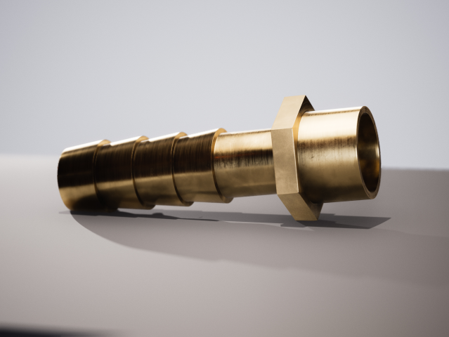 Моделирование и визуализация | Штуцер