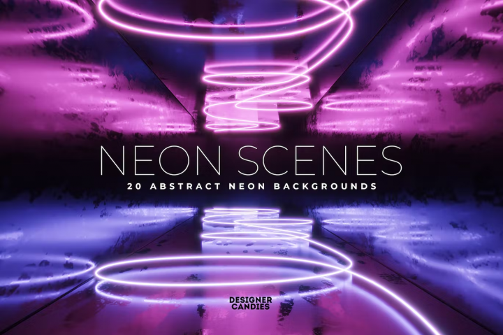 Neon scene