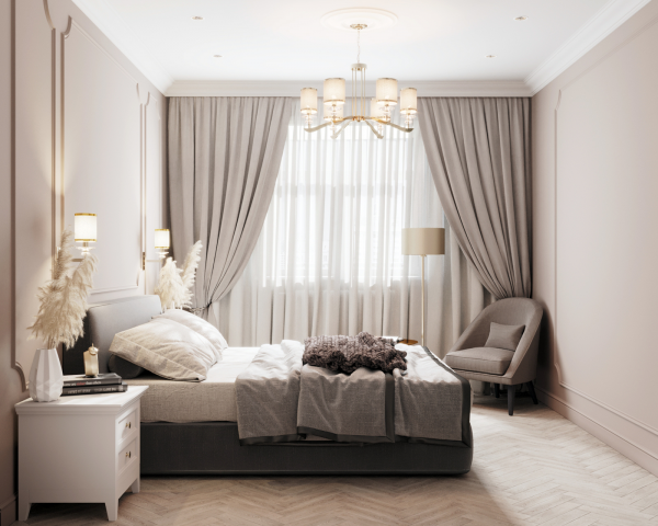 Визуализация спальни