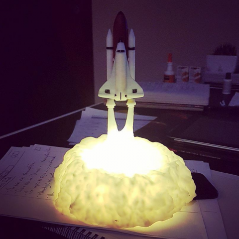 Создание 3д моделии лампы