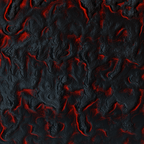 Бесшовная текстура лавы