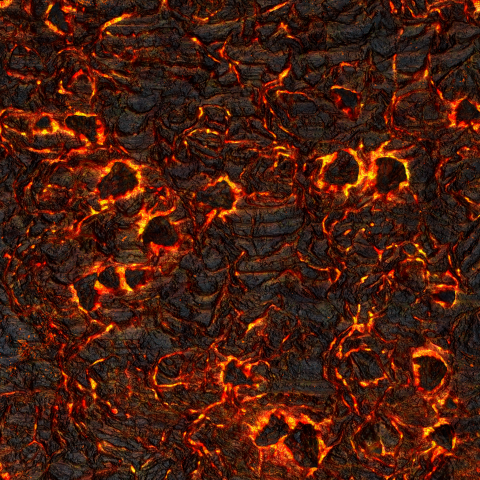 Бесшовная текстура лавы