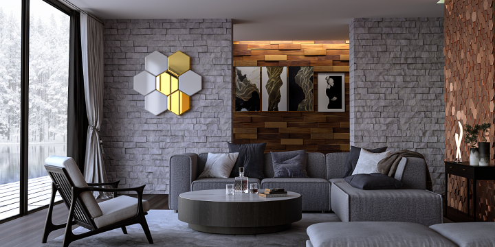 3D visualization of the interior
