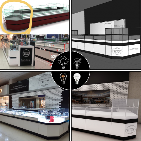 Моделирование и визуализация торговой точки