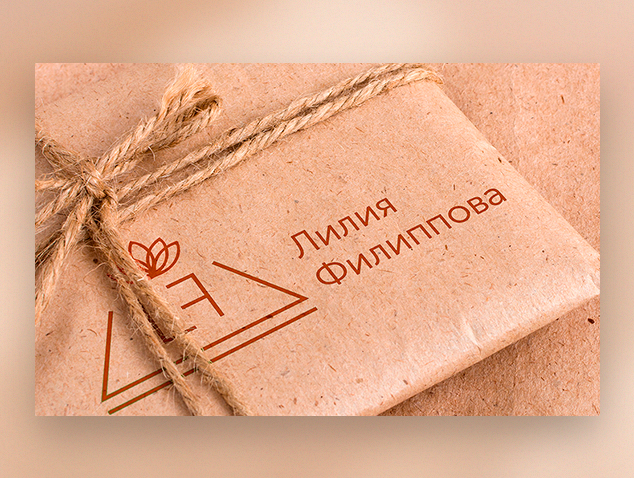 Логотип для проекта "Лилия Филиппова"