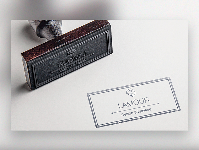 Логотип для студии мебели "Lamour design"