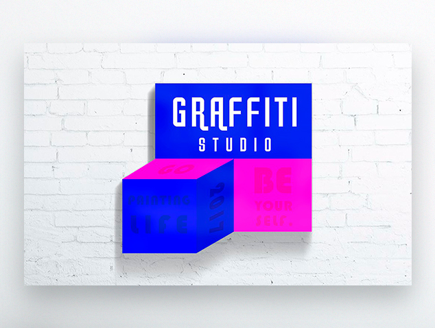 Логотип для школы граффити "Graffiti-Studio"