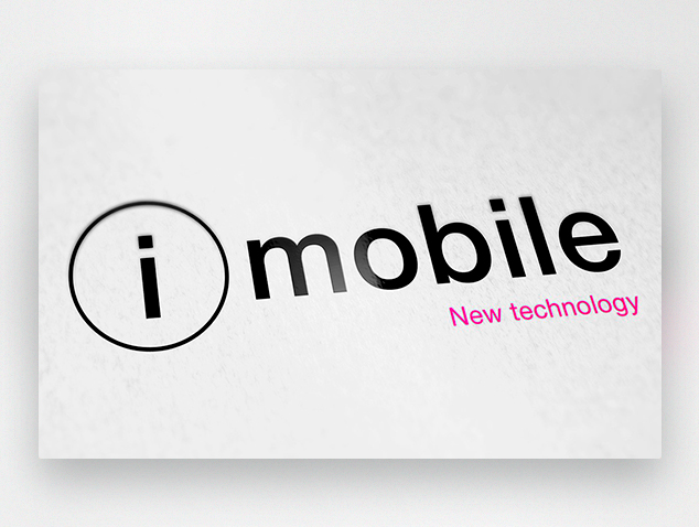 Логотип для интернет-магазина цифровой техники "iMobile"
