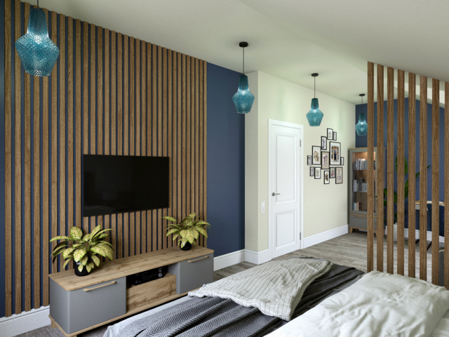 Спальня Мансарда