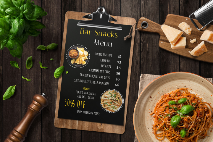 Menu for FoodClub