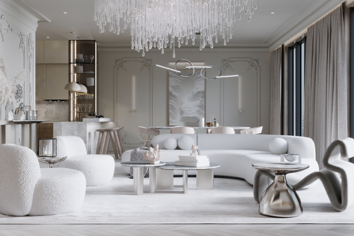 Квартира в неоклассическом стиле