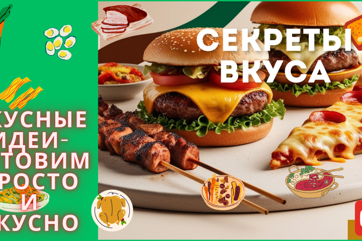 Баннер для кулинарного сайта