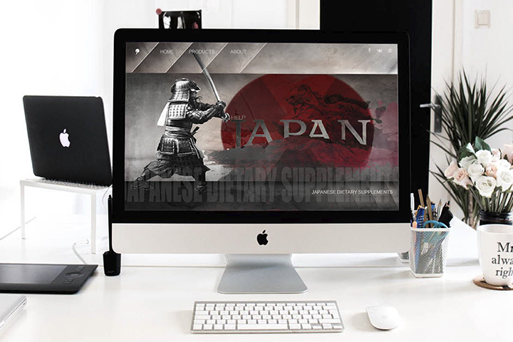 Баннер для сайта по продаже японских БАДов