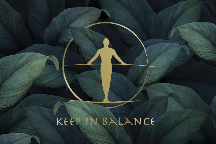 Лого для сообщества осознанности Keep in Balance