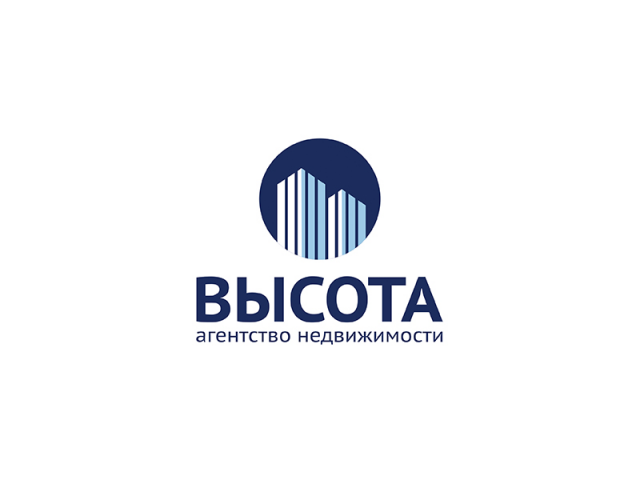 Лого для агентства недвижимости "Высота"