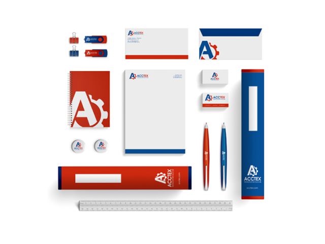 Фирменный стиль для AccTex
