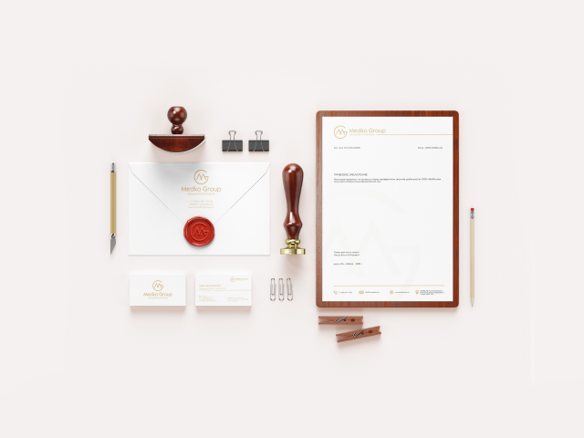 Фирменный стиль «Medko Group»
