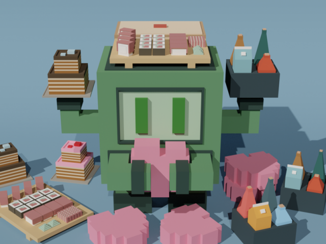 Low poly робот