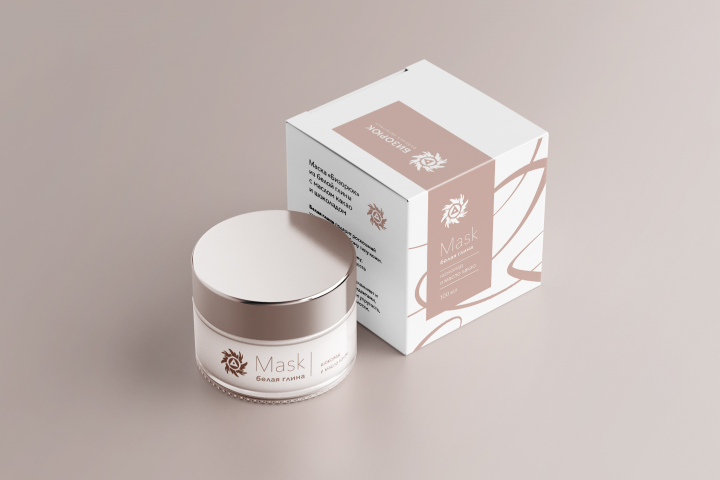 Бизорюк - маска из белой глины