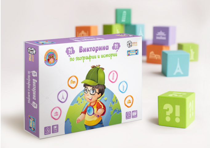 дизайн упаковки для детских игр