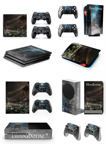 Принт консоли Bloodborne