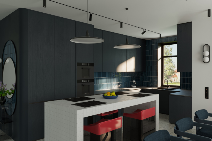 Кухня-гостинная