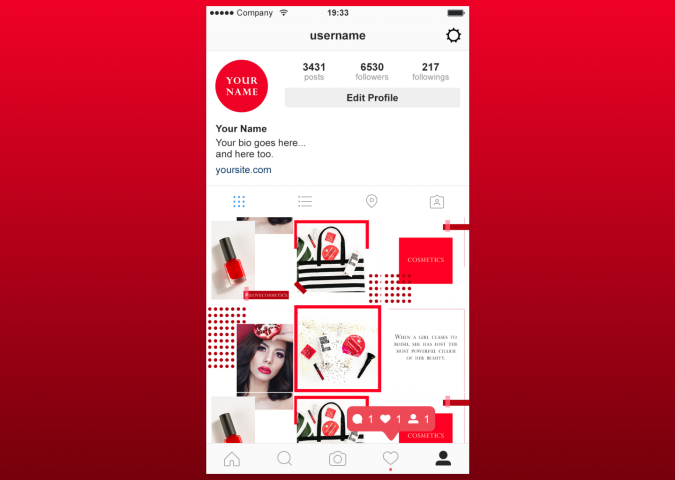 Оформление аккаунта в Instagram